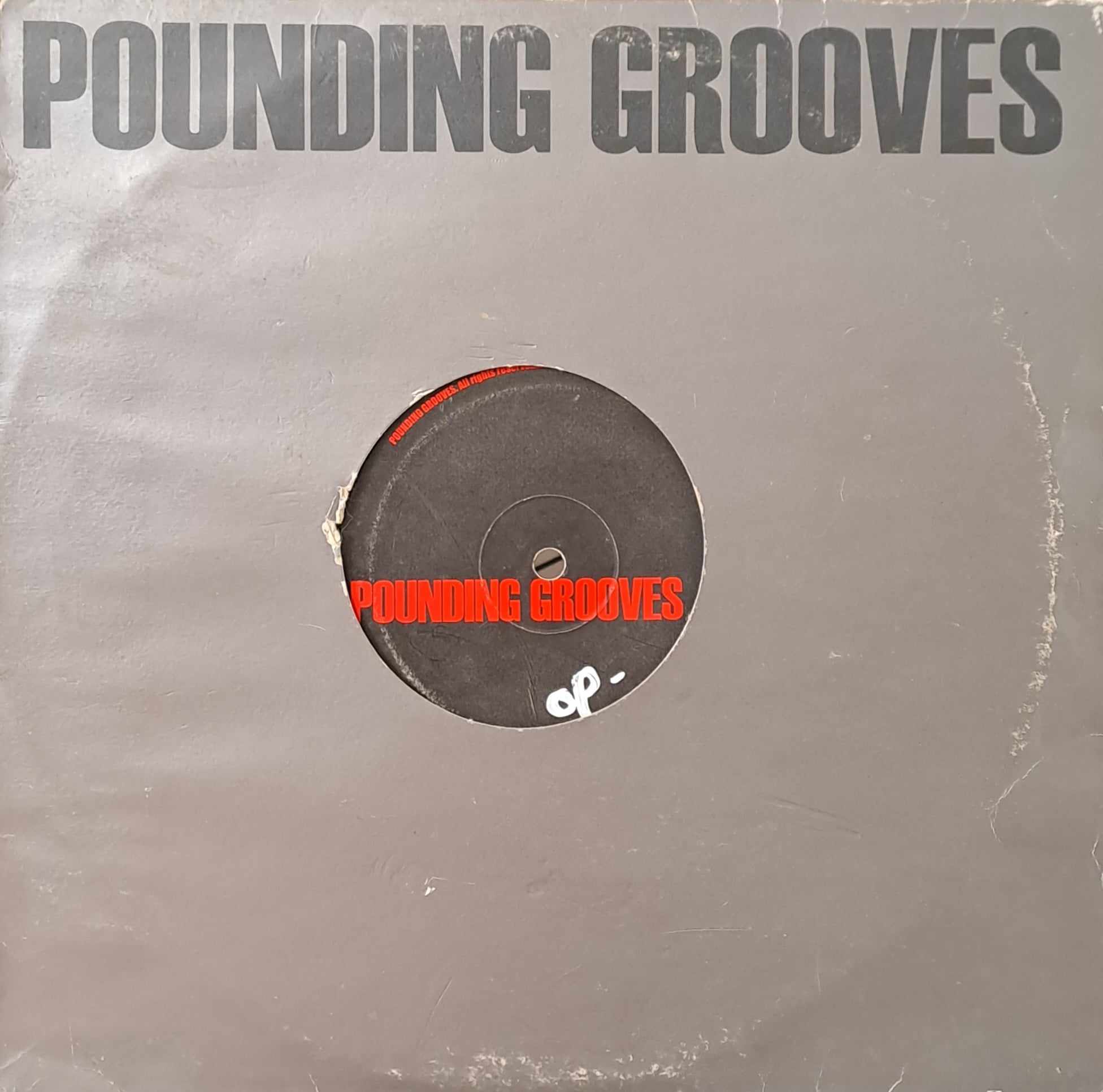 Pounding Grooves 12 - vinyle techno